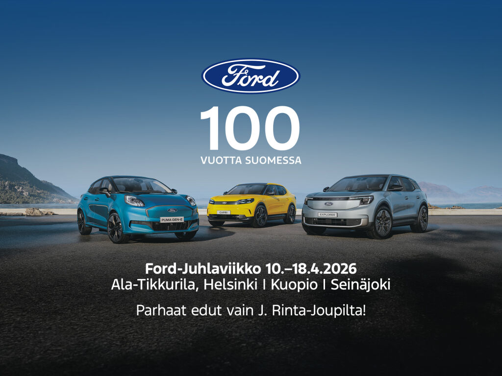 Ford-Juhlaviikko 10.–18.4.2026