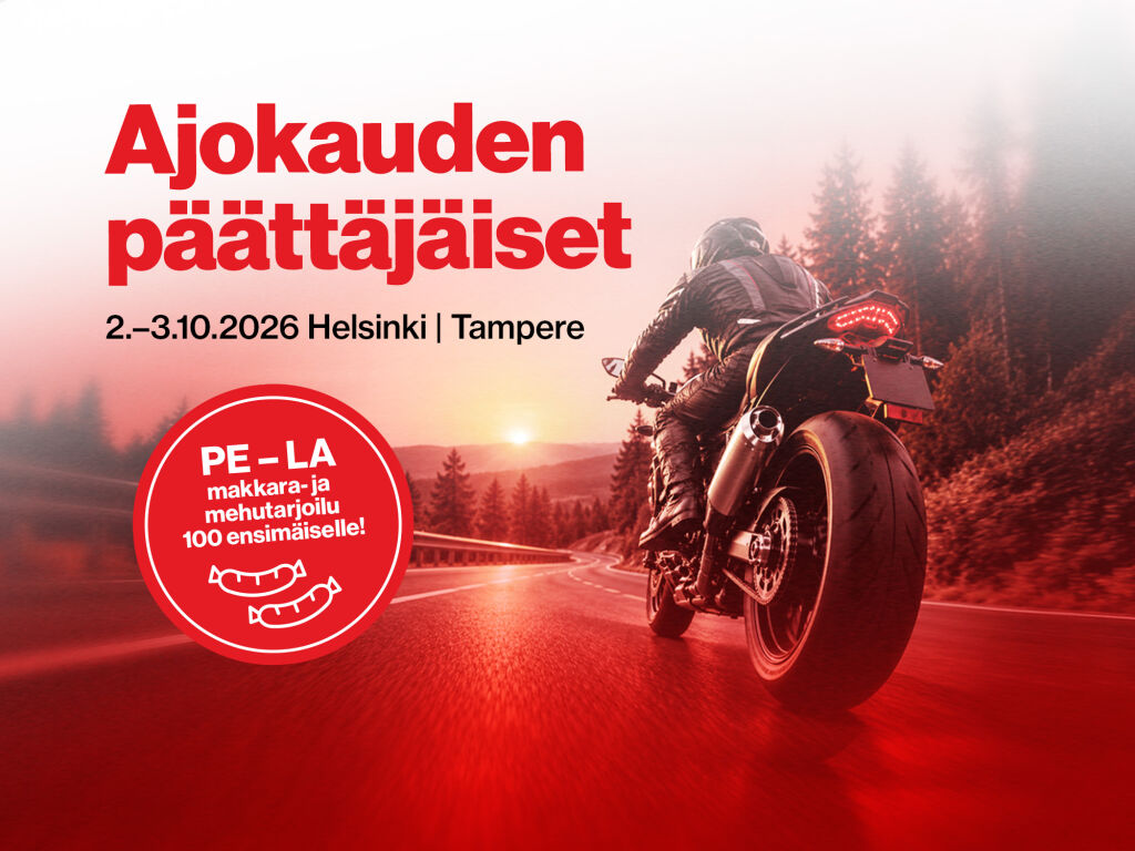 Rinta-Jouppi Bike HKI ja TRE – Ajokauden päättäjäiset 2.–3.10.26