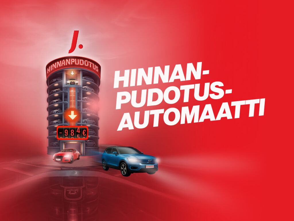 Hinnanpudotusautomaatti on käynnissä! 