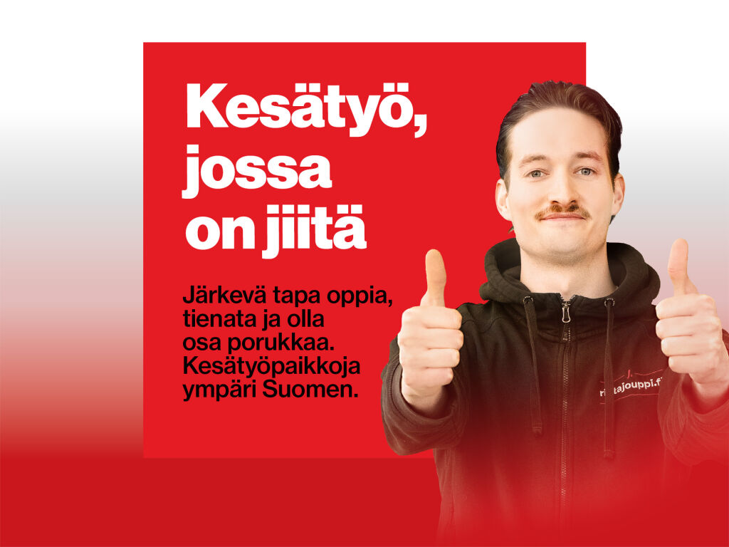 Kesätyö, jossa on jiitä